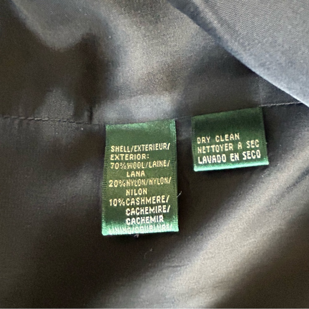 Ralph Lauren navy/dark green blazer size 10 - Picture 3 of 7
